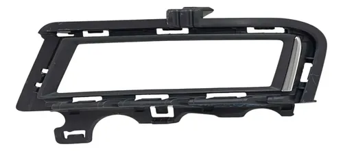 Moldura Suporte Farol De Milha Esquerdo Golf 2014 2015 2016 Preto Esquerdo