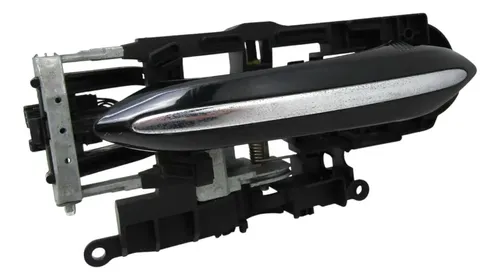 Maçaneta Externa Porta Traseira Esquerda Bmw 750i 2009/2014 Preto Traseira