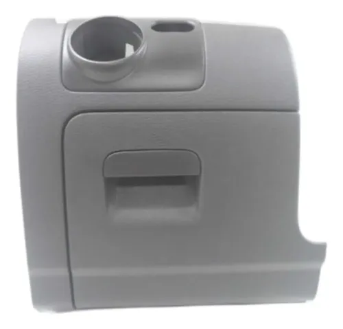 Moldura Porta Objetos Lado Esquerdo Painel Jetta 2008 Cinza-escuro
