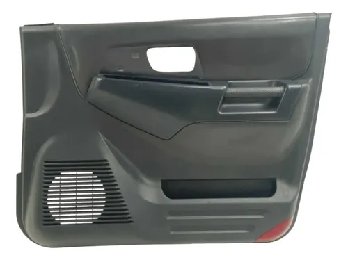 Forro Porta Dianteira Direita Pajero Io Tr4 1999/2009 Couro Preto