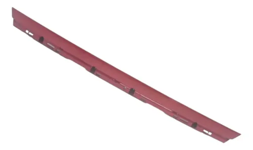 Moldura Aplique Tampa Tras. New Fiesta Sedan Mex. 2011/2013 Vermelho
