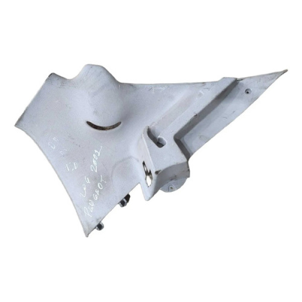 Moldura Porta Malas Lado Direito Peugeot 206 2002 9625053777 Branco