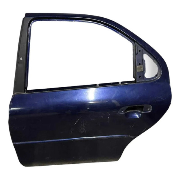 Porta Traseira Esquerda C/detalhe Mondeo 1996 1997 A 2000 Traseira Esquerdo Azul