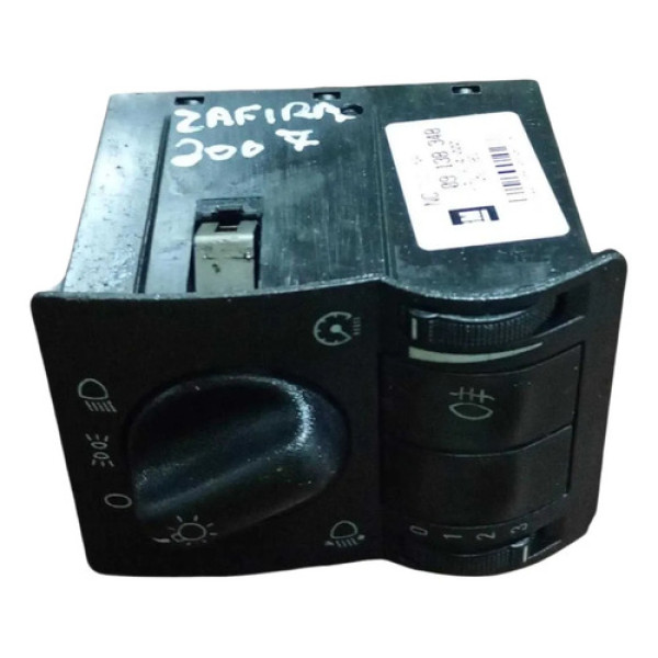 Botão Comando Luz Farol Chevrolet Zafira 2007 2008 09138348