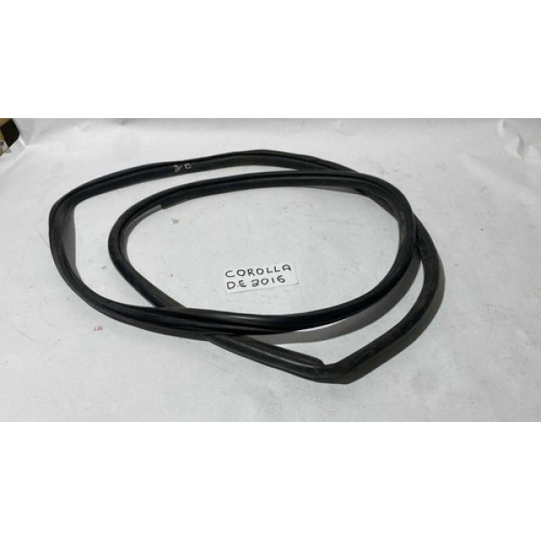 Borracha Porta Dianteira Esquerda Toyota Corolla Xei 2.0 16 Preto