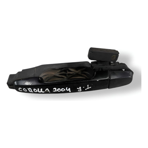 Maçaneta Externa Tras Esquerda Toyota Corolla 2004 635704 Preto Traseira