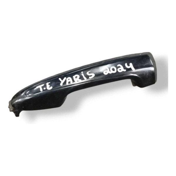 Maçaneta Externa Traseira Esquerda Toyota Yaris Sedan 2025 Preto Traseira