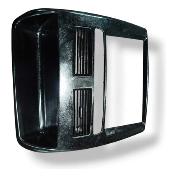 Moldura Painel Multimidia Fiat Linea 2010 2011 2012 2013 Prateado
