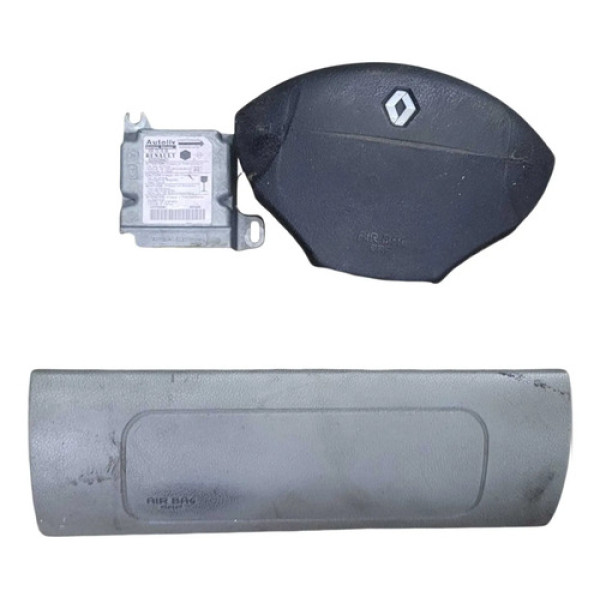 Kit Air Bag  Renault Kangoo 2008 2009 2010 2011 2012 Preto