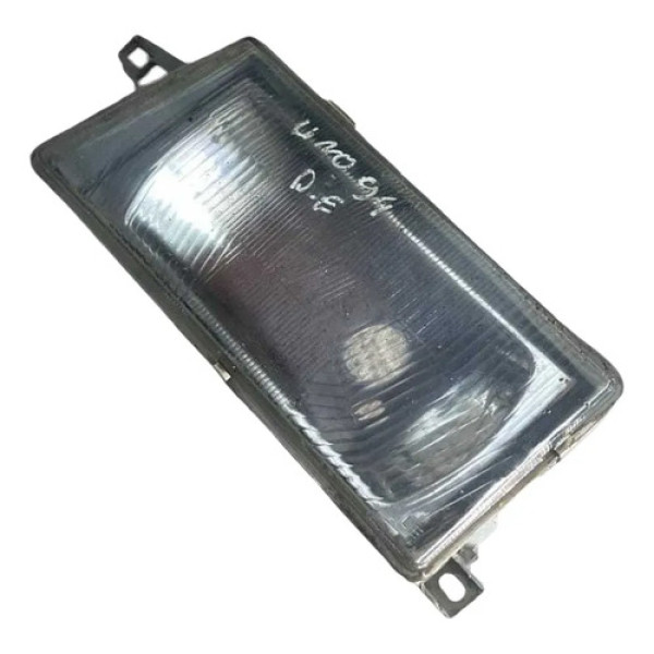 Farol Lente Lado Esquerdo Fiat Uno 1991 1992 1993 1994 1995 Esquerdo/motorista