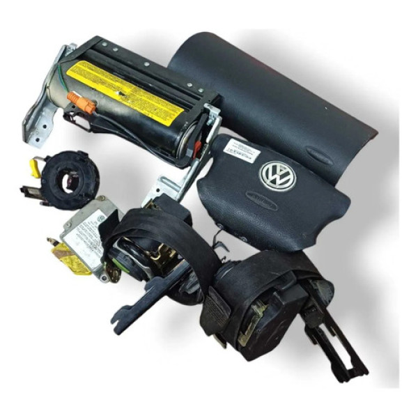 Kit Air Bag Volkswagen Passat 1998 1999 2000 - Original Preto