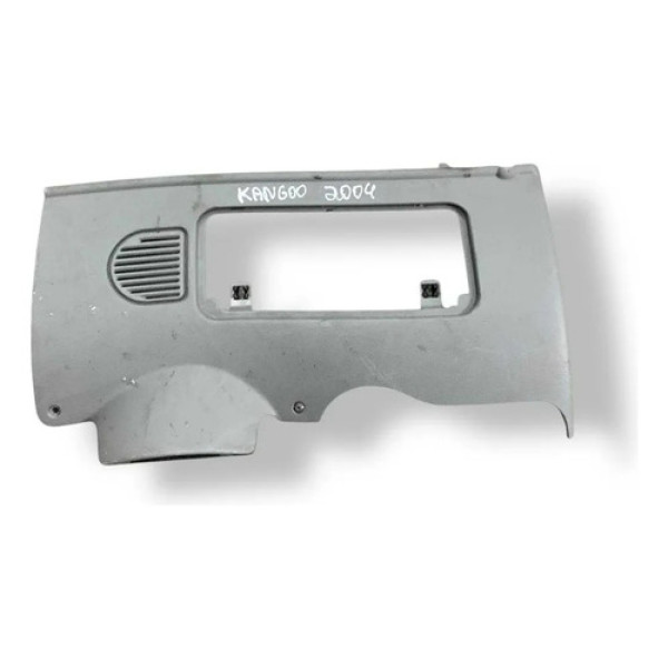 Acabamento Inferior Painel Kangoo 2004 2005 2006 8200218944 Cinza Listras