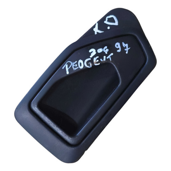 Maçaneta Interna Traseira Direito Peugeot 306 1997 91006103 Cinza Traseira