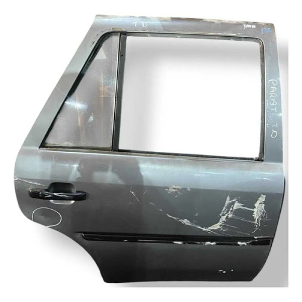 Porta Traseira Direita Volkswagen Parati 1995 A 2012 Detalhe Traseira Direito Cinza