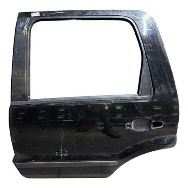 Porta Traseira Esquerda Ford Ecosport 2006 2007 2008 A 2012 Traseira Esquerdo Preto