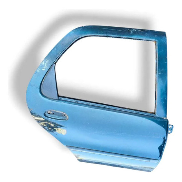 Porta Traseira Direita Fiat Palio 4p 1998 1999 2000 2001 Traseira Direita Azul
