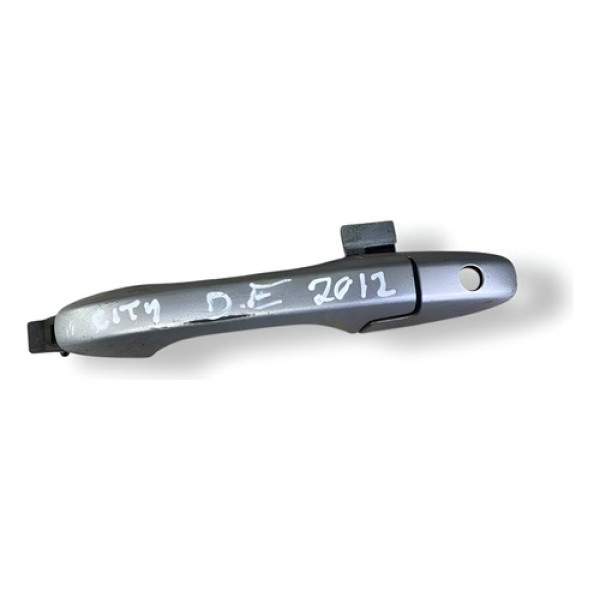 Maçaneta Externa Dianteira Esquerda Honda City 2012 Cinza Dianteira