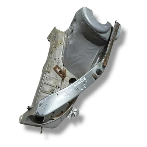 Ponta Longarina Lado Esquerdo Peugeot 206 2008 2009 Preto