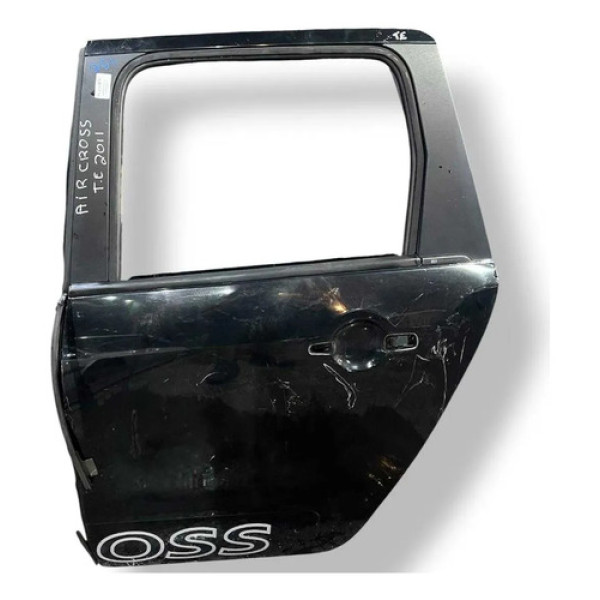 Porta Traseira Esquerda Citroen Aircross 2011 2012 A 2015 Traseira Esquerdo Preto