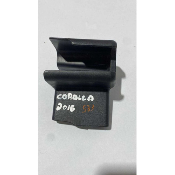 Acabamento Trilho Banco D Esquerdo Corolla Xei 16 7213802280 Preto