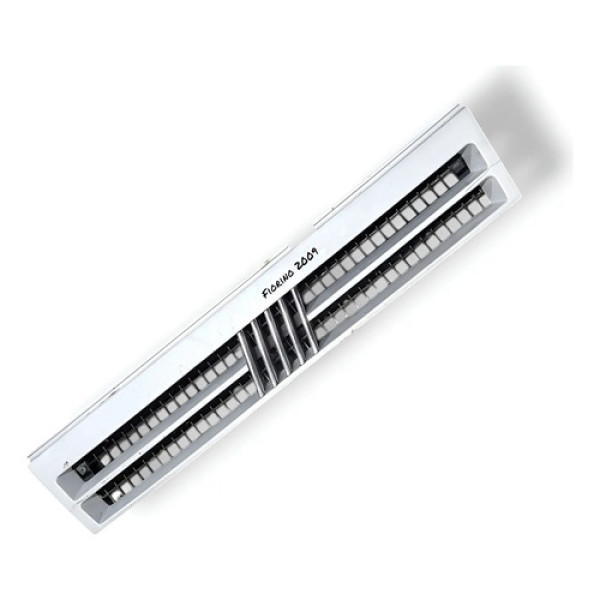 Grade Superior Dianteira Fiat Palio 1.0 2002 2003 2004 Branco Brilhante