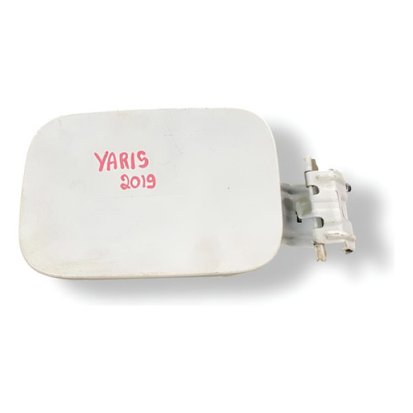 Tampa Portinhola Tanque Combustivel  Toyota Yaris 2019 Branco