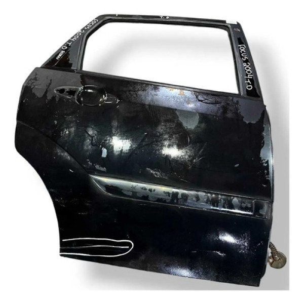 Porta Traseira Direita Ford Focus 2001 2002 A 2005 Detalhe Traseira Direito Preto