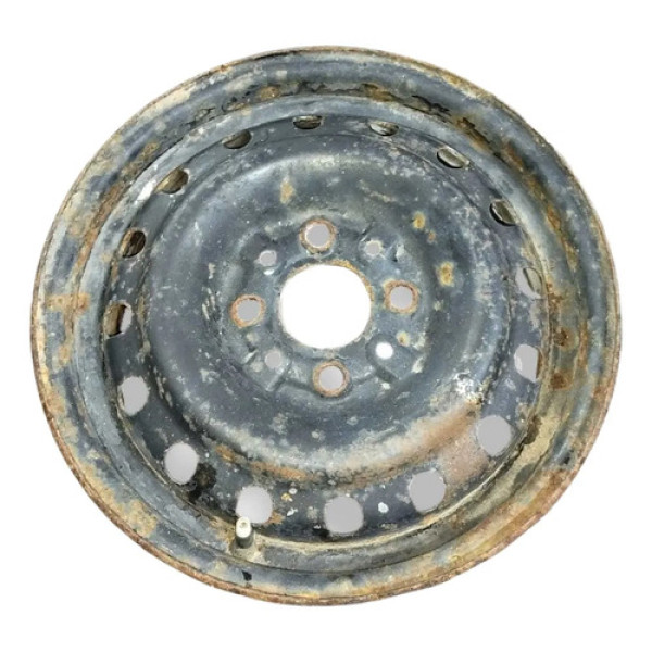 Roda Avulsa Ferro Aro 13 Fiat Uno Mille Prateado