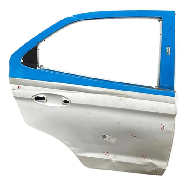 Porta Traseira Direita Ford Ka 2018 2019 2020 2021 Detalhe Traseira Direita Branco