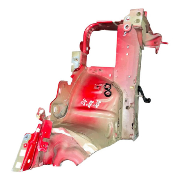 Ponta Longarina Esquerda Peugeot 208 2016 2017 98402310 Vermelho