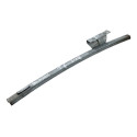 Canaleta Guia Vidro Traseiro Esquerdo Gm Blazer 2008 /2010 Prateado