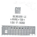 Acabamento Coluna Esquerda Inferior Chevrolet Celta 93363806