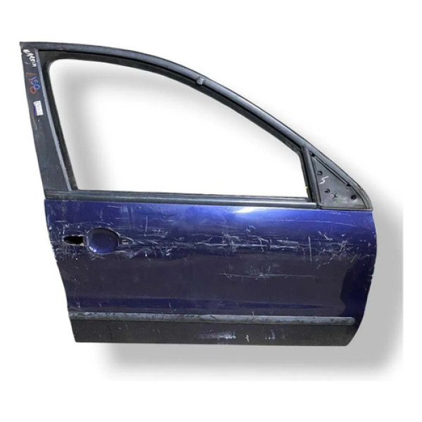 Porta Dianteira Direita Fiat Marea 1999 2000 2001 2002 2003  Dianteira Direita Azul-turquesa