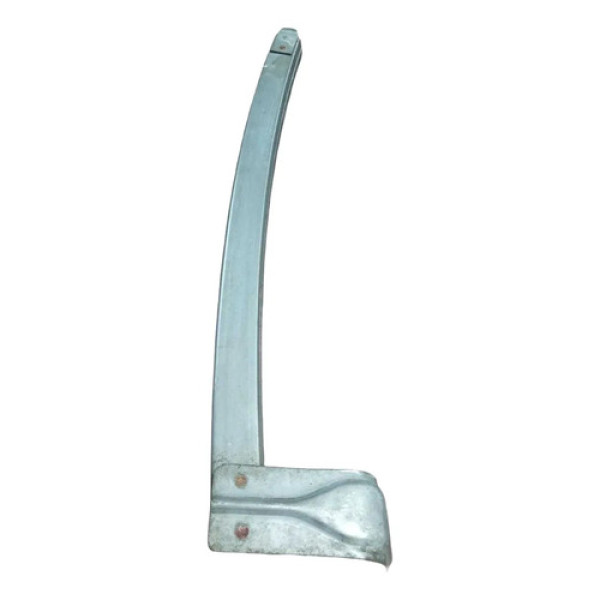 Guia Canaleta Vidro Dianteiro Esquerdo Lancer 2012 2013 2014 Prateado