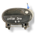 Maçaneta Externa Dianteira Direita Corsa 2010 Rh93264372 Prateado Dianteira