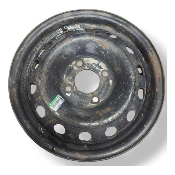 Roda Ferro Avulsa Original Aro 14 Ford Fiesta Ka Preto