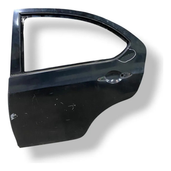 Porta Traseira Esquerda Jac J3 2011 2012 2013 2014 Detalhe Traseira Esquerdo Preto