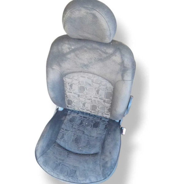 Banco Dianteiro Direito Peugeot 206 1.4 4p 2002 2003 2004 Azul-claro