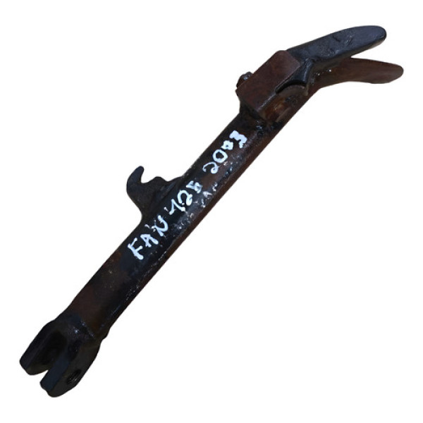 Cavalete Lateral Completo Preto Honda Fan 125 2003 Preto
