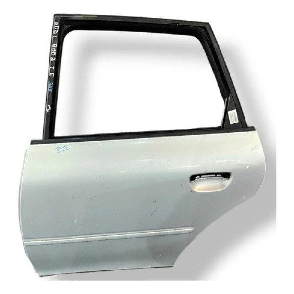 Porta Traseira Esquerda Audi A3 2002 2003 2004 2005 Detalhe Traseira Esquerdo Prateado