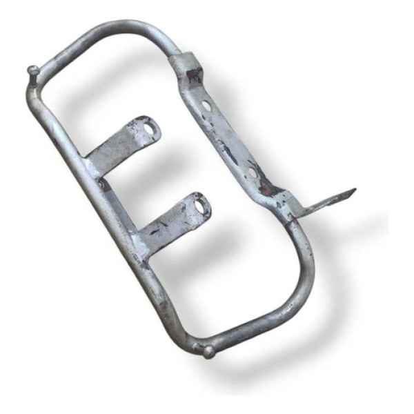 Alça Pega Mao Traseira Honda Cg 125 Titan 2000 2001 A 2008 Prateado