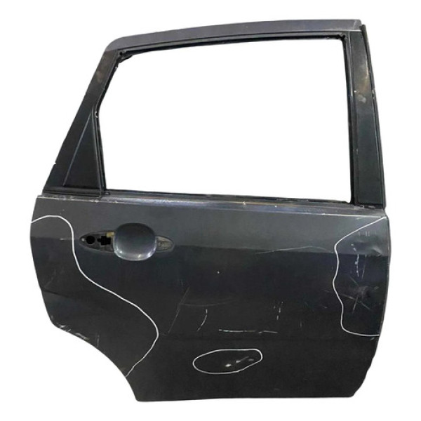 Porta Traseira Direita  Ford Focus 2003 2004 2005 Detalhe Traseira Direita Preto