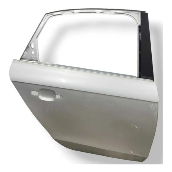 Porta Traseira Direita Detalhe Audi A4 2010 2011 2012 2013 Traseira Direita Prateado