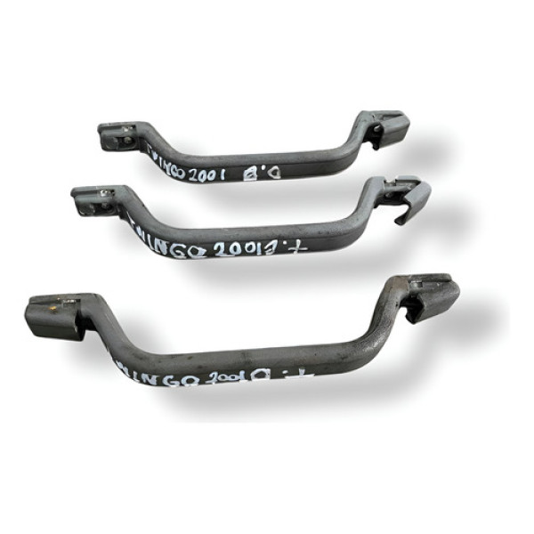 Kit 3 Alça Teto Renault Twingo  2001 2002 2003 Azul