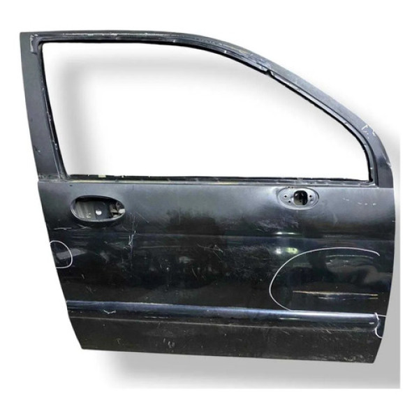 Porta Dianteira Direita  Chery Qq 2012 2013 2014 Detalhe Dianteira Direita Preto