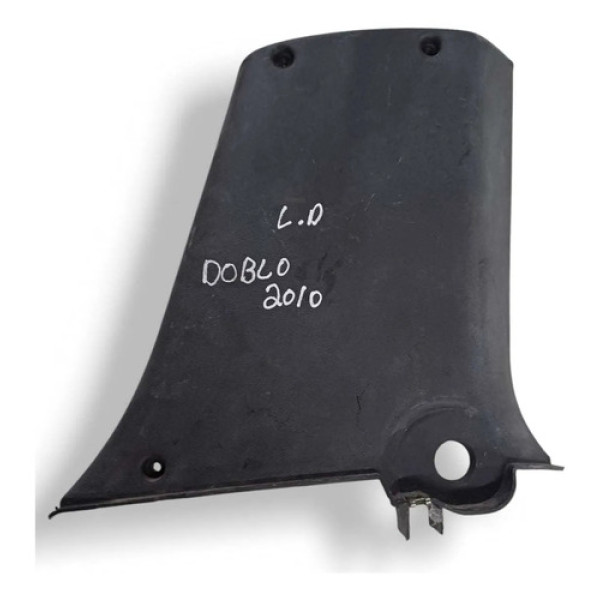 Moldura Coluna Central Direito Fiat Doblo 2010 7353105260 Preto