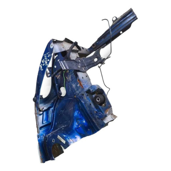 Ponta Longarina Esquerda Peugeot 206 2001 2002 2003 2004 Azul