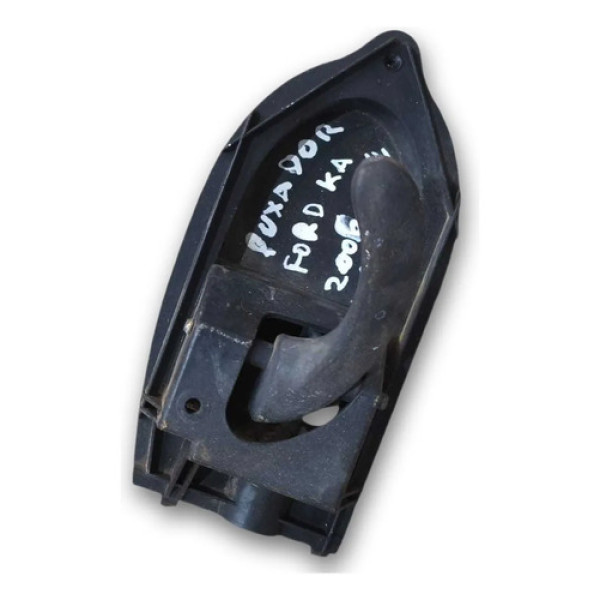 Maçaneta Interna Dianteira Esquerda Ka 2000/07 97kgb22601aa Preto Dianteira