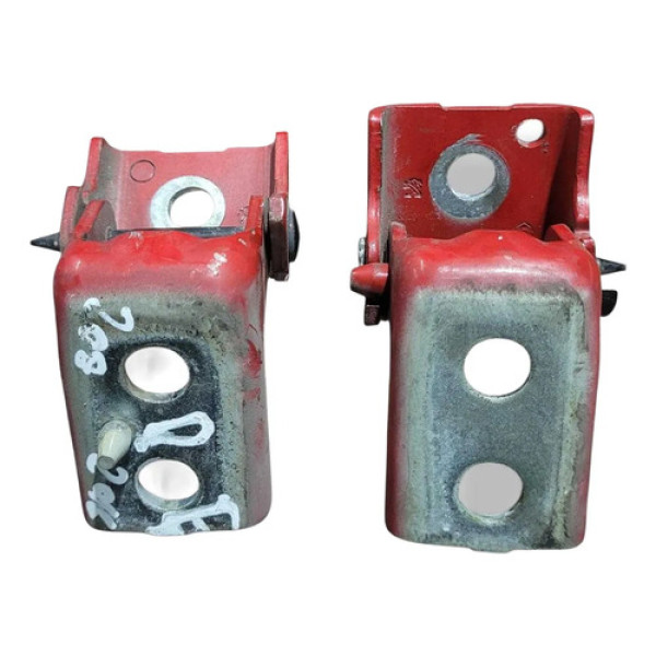 Par Dobradiças Porta Dianteira Esquerda Peugeot 208 2016