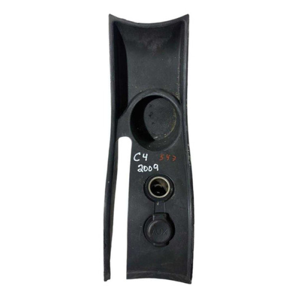 Moldura Console C/ Tomada Citroën C4 Pallas 2009 9649644077